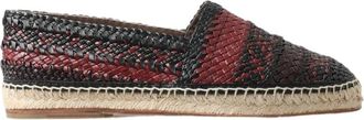 Dolce & Gabbana Espadrilles, female, Multicolor, Size: 12 US Buffalo Leather Espadrille Shoes
