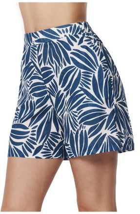 Gottex Comeback Short Cover-Up in Petrol-White at Nordstrom, Size X-Large