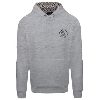 Aquascutum Hoodie met lange mouwen en kangoeroezak voor heren (Grijs)