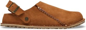 Birkenstock Premium Su&egrave;de Regular Mink Sandalen - Heren - Klompen - Bruin - 40 EU - Su&egrave;de - Schoenen