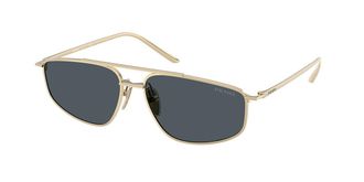 Prada PR C51S ZVN70B Womens Sunglasses Gold Size 58