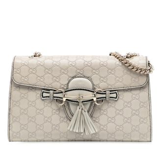 Gucci Tweedekans Medium Guccissima Emily Schoudertas