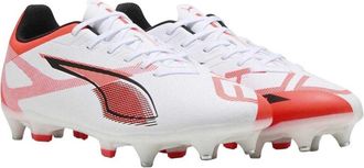 Puma Heren Ultra Play Voetbalschoenen met Noppen voor Zacht Gras (Puma Wit)