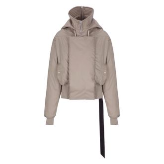 Rick Owens Dames, Jassen, Grijs, Maat: XS Katoen