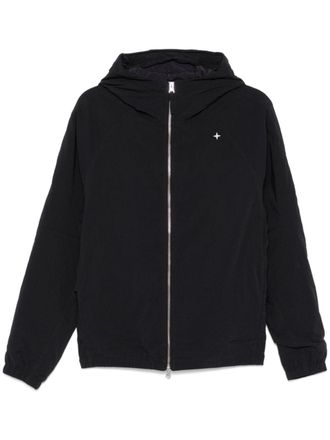 Stone Island logo-embroidered jacket - Blue