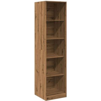 vidaXL Vidaxl - Armario De Madera De Ingenier&iacute;a Roble Artesanal 50x50x200 Cm