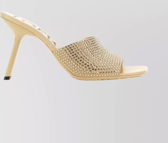 Loewe suede petal stiletto sandals