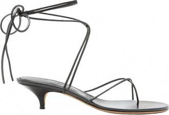 Proenza Schouler Womens Slash Tie Sandals In Black