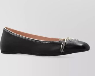 Valentino Garavani leather ballet flats