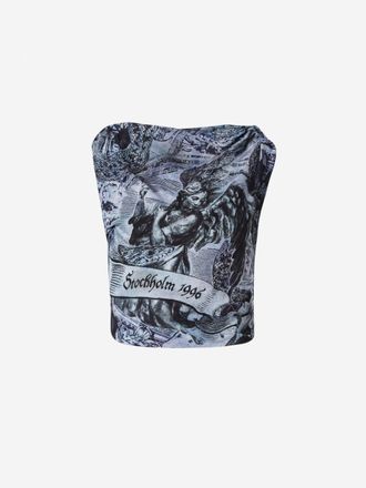 Acne Studios Printed Fitted Top