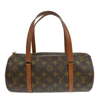 Louis Vuitton Papillon Handbag Monogram Canvas Brown Canvas Handbag (Pre-Owned)