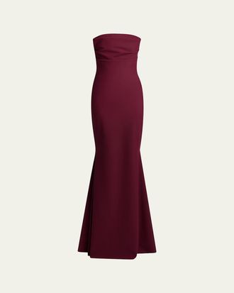 La Petite Robe Di Chiara Boni Vepse Strapless Mermaid Gown