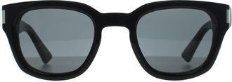 Saint Laurent Square Unisex Black Grey SL 838 - One Size
