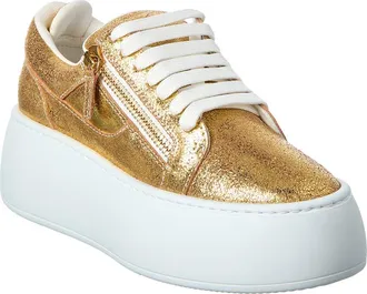 Giuseppe Zanotti Alma Leather Platform Sneaker