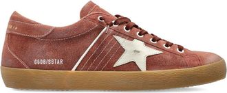 Golden Goose Super Star Waxed Suede Upper Heel And Spur Nappa Star