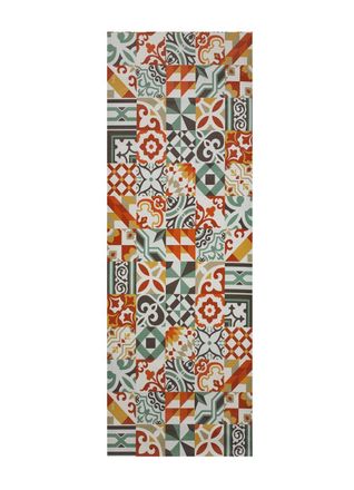 Atticgo Alfombra de cocina lavable hidr&aacute;ulica multicolor 52x200 cm