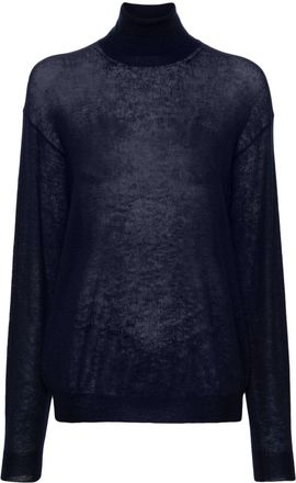 Prada Roll-Neck Cashmere Jumper - Womens - Cashmere