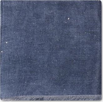 19 Andrea's 47 Kaschmir- und Seidenstola mit Pailletten Stardust Petalo