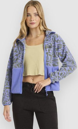 Billabong Rock Jetty Mock Neck Zip Fleece Pullover