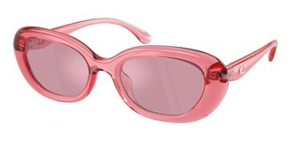Coach HC8448U CDP35 592830 Womens Sunglasses Pink Size 54