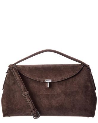 Toteme T-Lock Suede Satchel