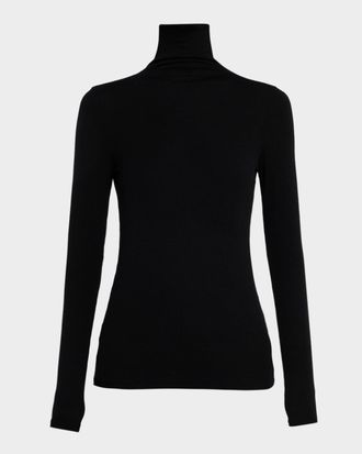 AG - Adriano Goldschmied Chels Long-Sleeve Turtleneck