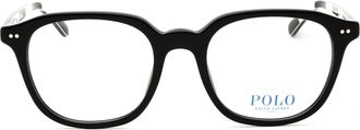 Polo Ralph Lauren 0PH2283U Round Acetate Frame Eyeglasses - Black