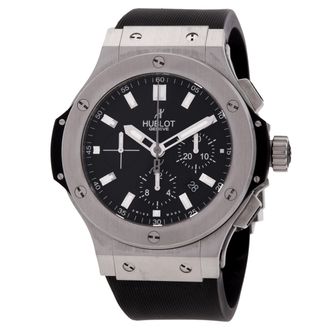 Hublot Pre-owned Hublot Big Bang Chronograph Automatic Black Dial Mens Watch 301.SX.1170.GR