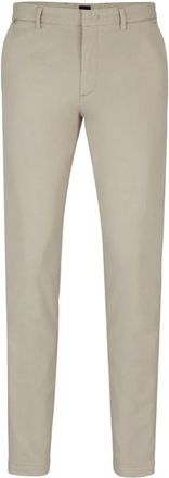 HUGO BOSS Kaito 1 Broek - Heren - Slim Fit Broeken - Beige - 2XL - Katoen - Broeken