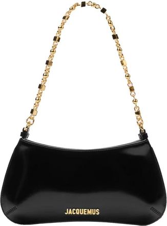 Jacquemus La piccola borsa Bisou Cha&icirc;ne - - Bags - Donna - Nero - ONE SIZE