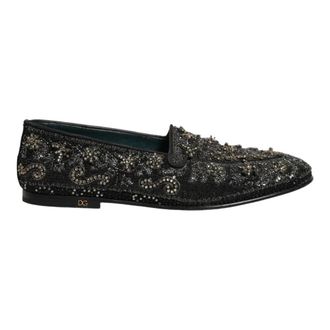 Dolce & Gabbana Loafers dress shoes - male - Dolce & Gabbana - Loafers - Black - 9 UK - Shoes