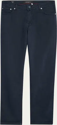 Kiton Mens Cotton and Cashmere Stretch Slim Five-Pocket Pants