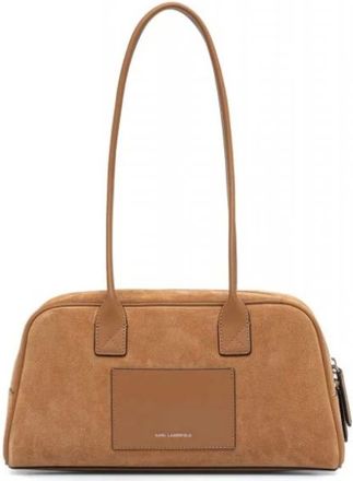 Karl Lagerfeld Tassen, Dames, Bruin, ONE Size, B3W30092 Schoudertas