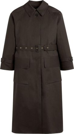 Mackintosh Kelvin trench - women - Cotton - 6 - Brown