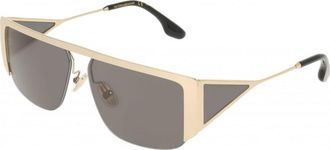 Victoria Beckham Womens VB250S 59 5913714 Sunglasses - Gold Metal - One Size