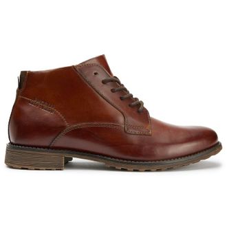 Bugatti Mens Ankle Boots - Brown Leather - Size UK 11