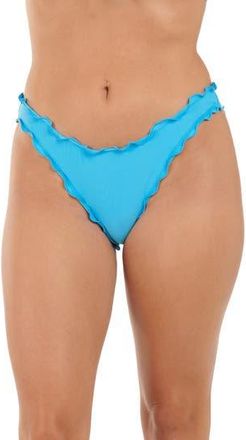 Citrus Merrow Hipster Bikini Bottoms in Bicycle Blue at Nordstrom Rack, Size X-Large