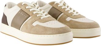 Hogan Mens H668 Sneaker Beige Calfskin