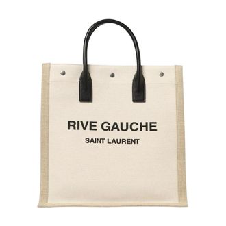Saint Laurent Heren, Tassen, Beige, Maat: ONE Size Leer