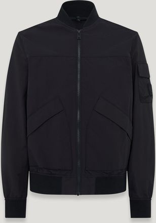 Belstaff Motion Bomber Mens Nylon Shell Black Size L