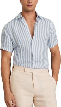 Reiss Holiday Linen Shirt