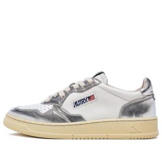 Autry Medalist Low Bicolor White Silver AULM-WB18