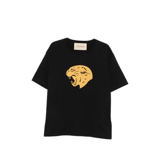 Valentino Panther-print T-shirt