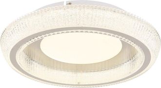 Globo Lighting Plaf&oacute;n - Sharper - Blanco - Metal - &Oslash; 40cm - Led