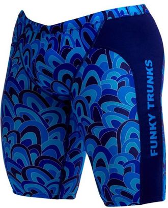Funky Trunks Training Jammers Badehose f&uuml;r Herren | blau