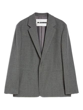 Jil Sander wool blazer - Grey