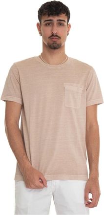 Fay Heren, Tops, Beige, Maat: 2XL Katoen