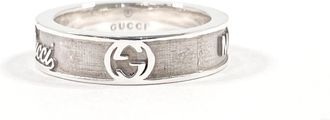 Gucci Silver Silver 925 Band Ring (Pre-Owned)