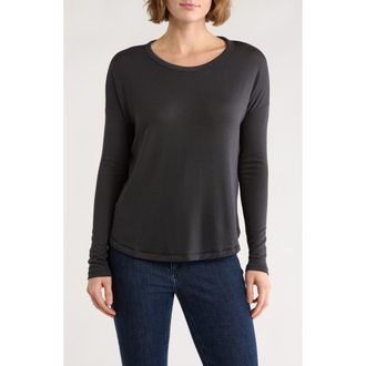 Rag & Bone Lea Crew T-Shirt in Black at Nordstrom Rack, Size Xx-Small