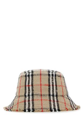 Burberry Embroidered Bouclã© Hat